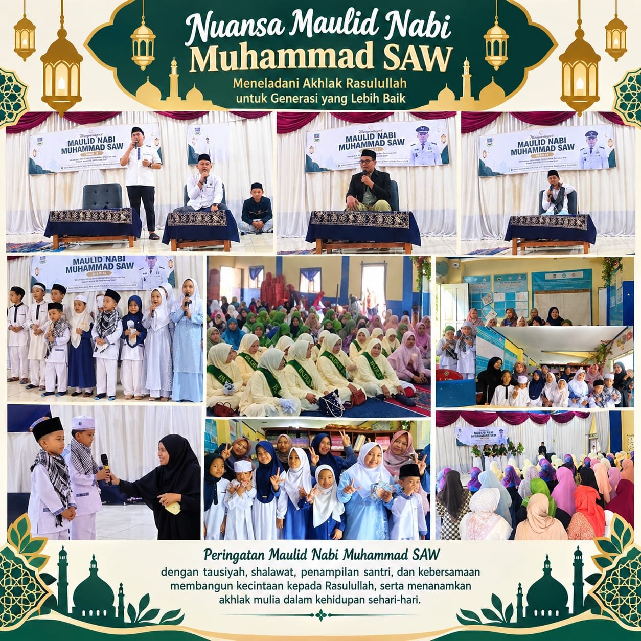 peringatan maulid Nabi Muhammad SAW